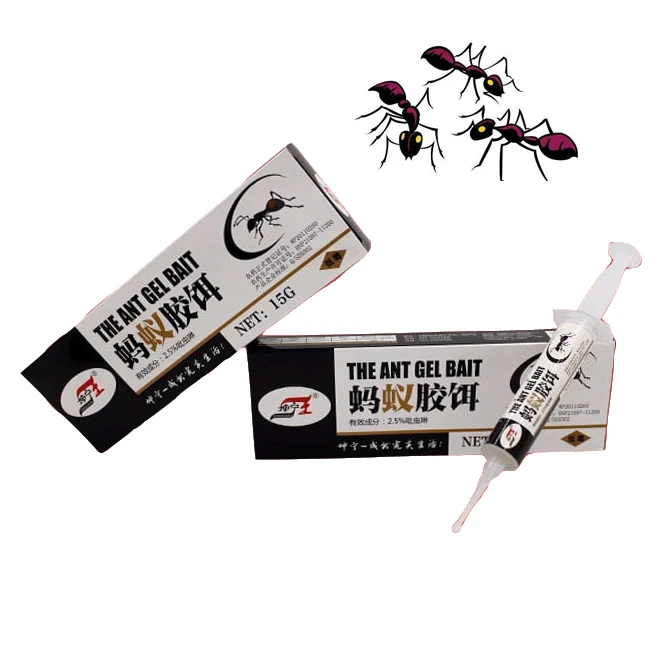1 Pezzo Ant Bait Gel Tubes Pest Killer Control Forte Attraente Uso Domestico Efficace Catena Di Odore Di Miele Uccide Micro Tossico
