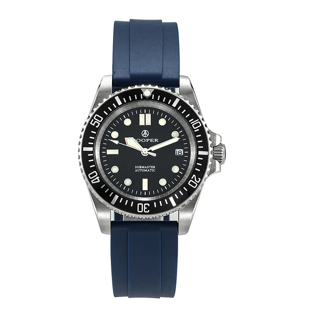 43Mm Miyota 8215 Factory Direct Cooper Submaster Mwc Orologio Meccanico Da Uomo Vintage Retro Water Ghost Luxury Watch Luminoso Diving