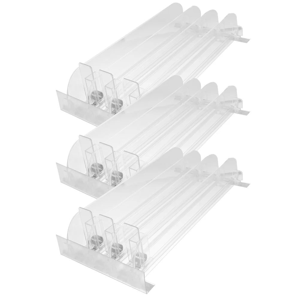 Pusher Drink Glide Espositore Soda Can Bottiglia Automatica Bevande Scaffali Per Acqua Custodia Organizer Dispenser Frigorifero Rifornimento