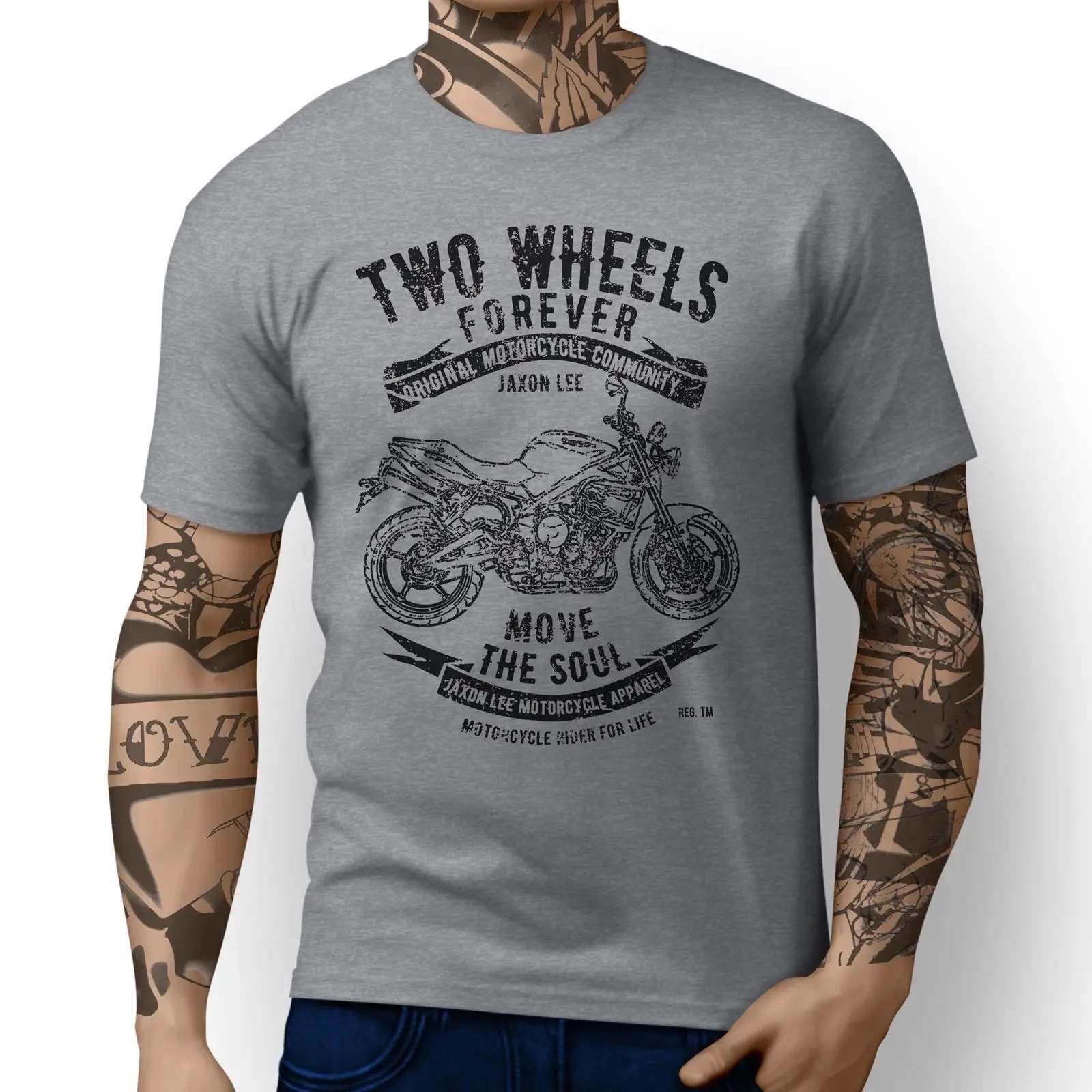 2019 New Fashion American Motorcycle Street Triple 2009 Inspired Motorcycle Art T-Shirt