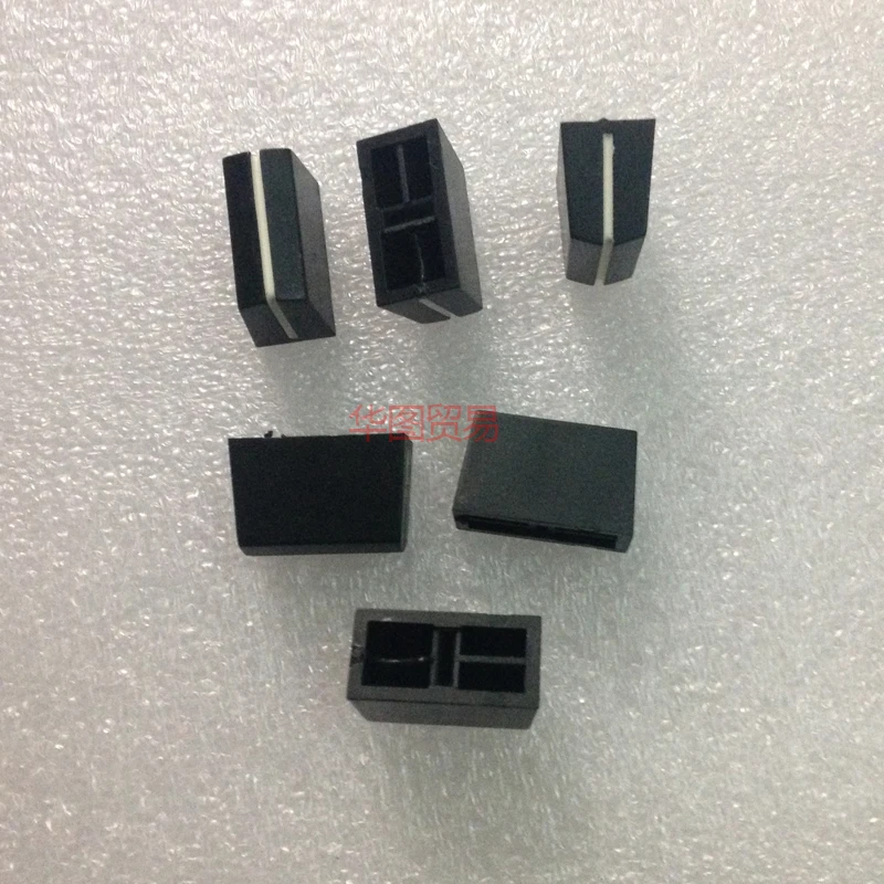 10 Pcs Tappo Fader Per Pioneer 300 400 500 600 800 Vestax Manopola Del Potenziometro Di Plastica Push Button Cap Per Professinoal Parti