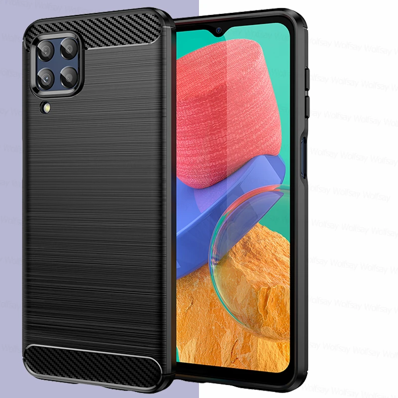 Per Samsung Galaxy M33 5G Custodia Samsung Galaxy M23 M33 M53 5G Cover Cover Posteriore In Silicone Morbido Tpu Per Samsung Galaxy M33 5G