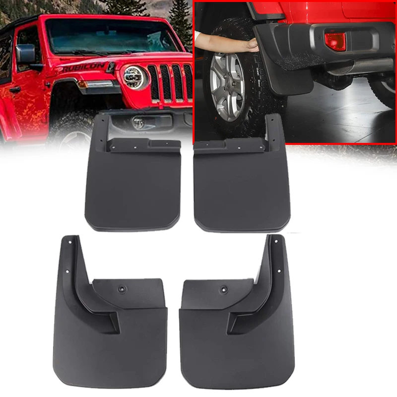 Parafanghi Auto Per Jeep Wrangler Jl 2018 Parafango Auto Anteriore Posteriore Paraspruzzi Paraspruzzi Per Accessori Jeep Jl Wrangler