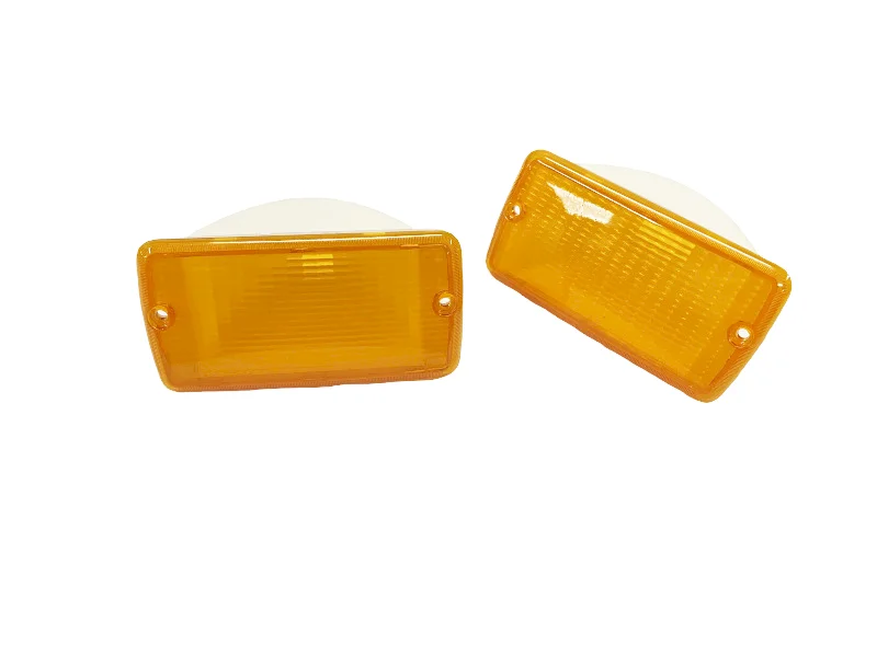 Lente Nera Con Luce Di Posizione Laterale Cromata Per Chevrolet Blazer Camioncino Perimetrale/Gmc Jimmy Camioncino Perimetrale 73-80