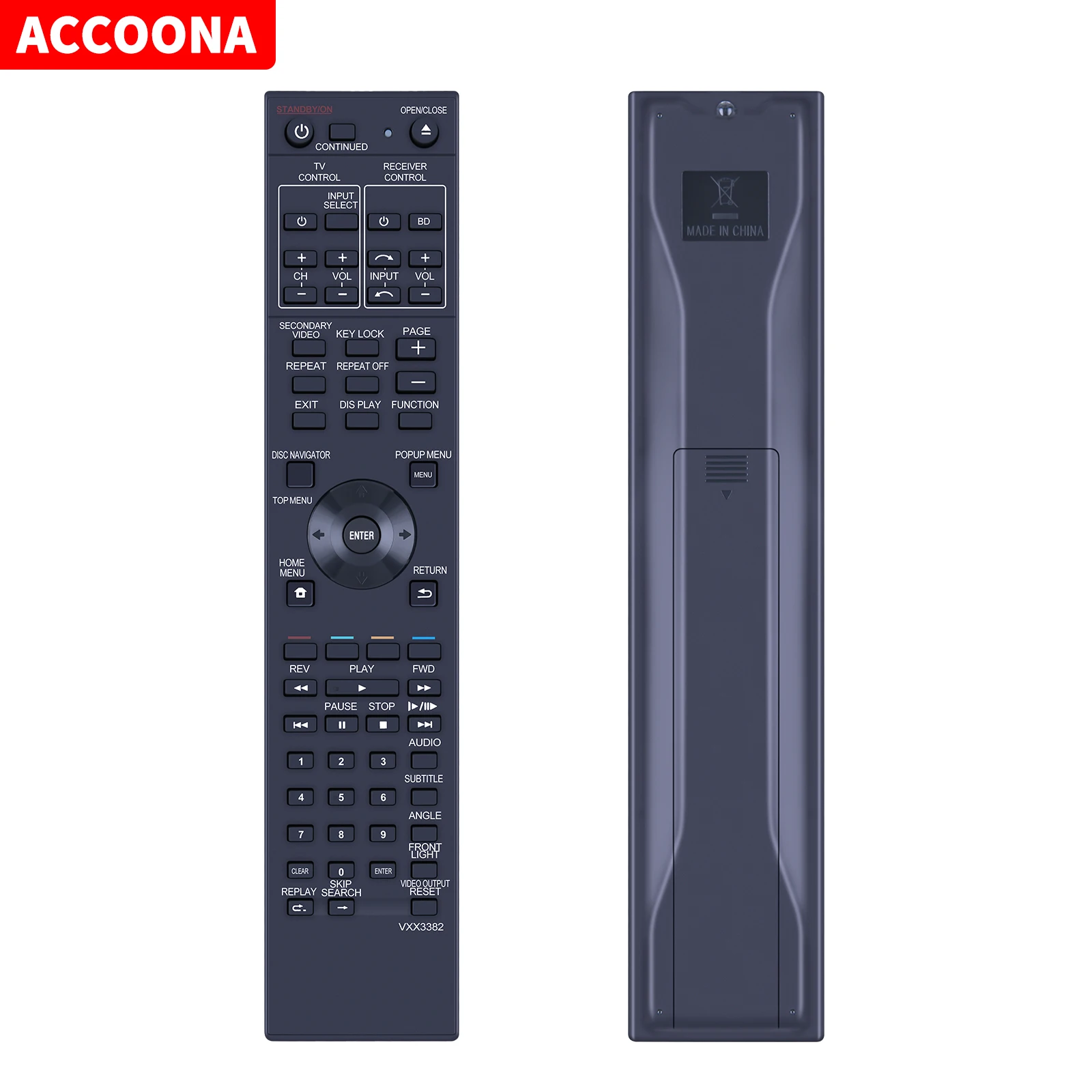 Nuovo Telecomando Vxx3382 Per Pioneer Bd Player Remote Telecommande Bdp-330 Bdp-120 Bdp-121 Bdp-140 Bdp-4110