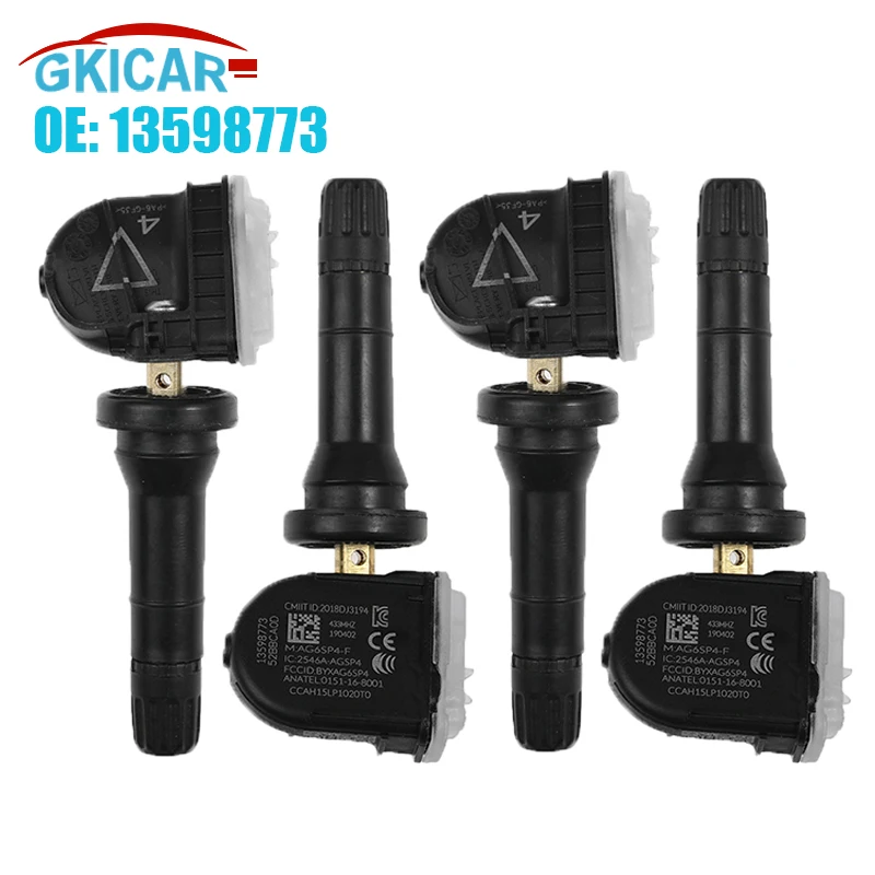 433 Mhz 13598773 Tpms Sensore Pressione Pneumatici Per Cadillac Xt5 Opel Antara Karl Vauxhall Antara Mokka Viva