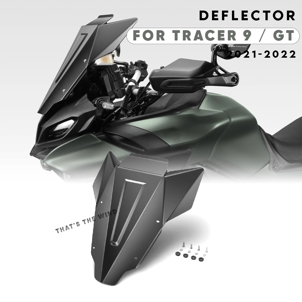 For Yamaha Tracer 9 Gt Tracer9 Windscreen Aluminum Windshield Wind Shield Deflector Motorcycle Accessories