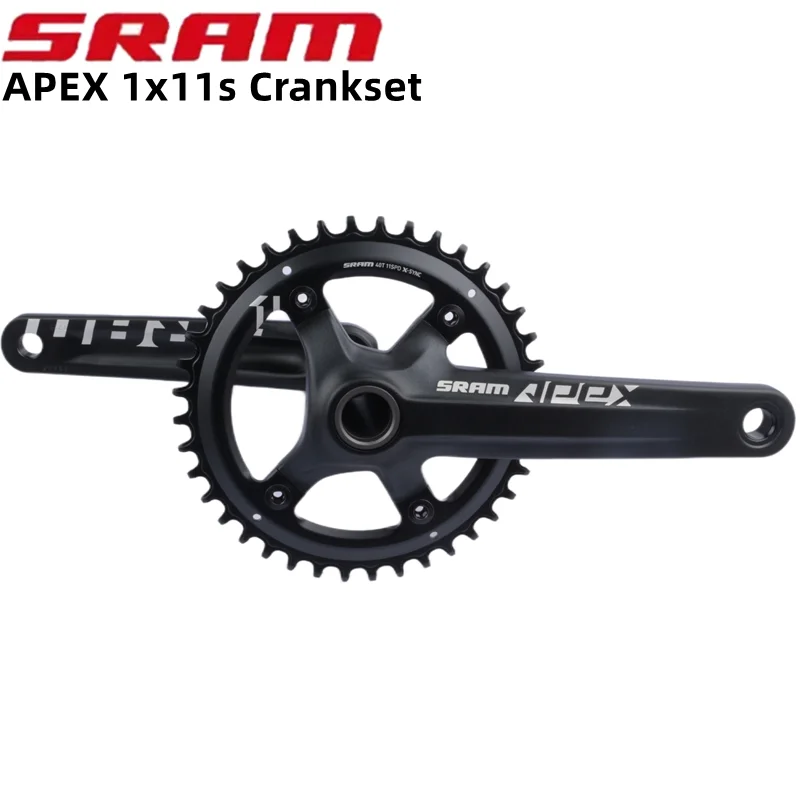 Sram Apex 11 Velocità Guarnitura 172.5Mm Guarnitura 40T Corona Ruota 1X Corona Bici Da Strada Guarnitura Originale Sram