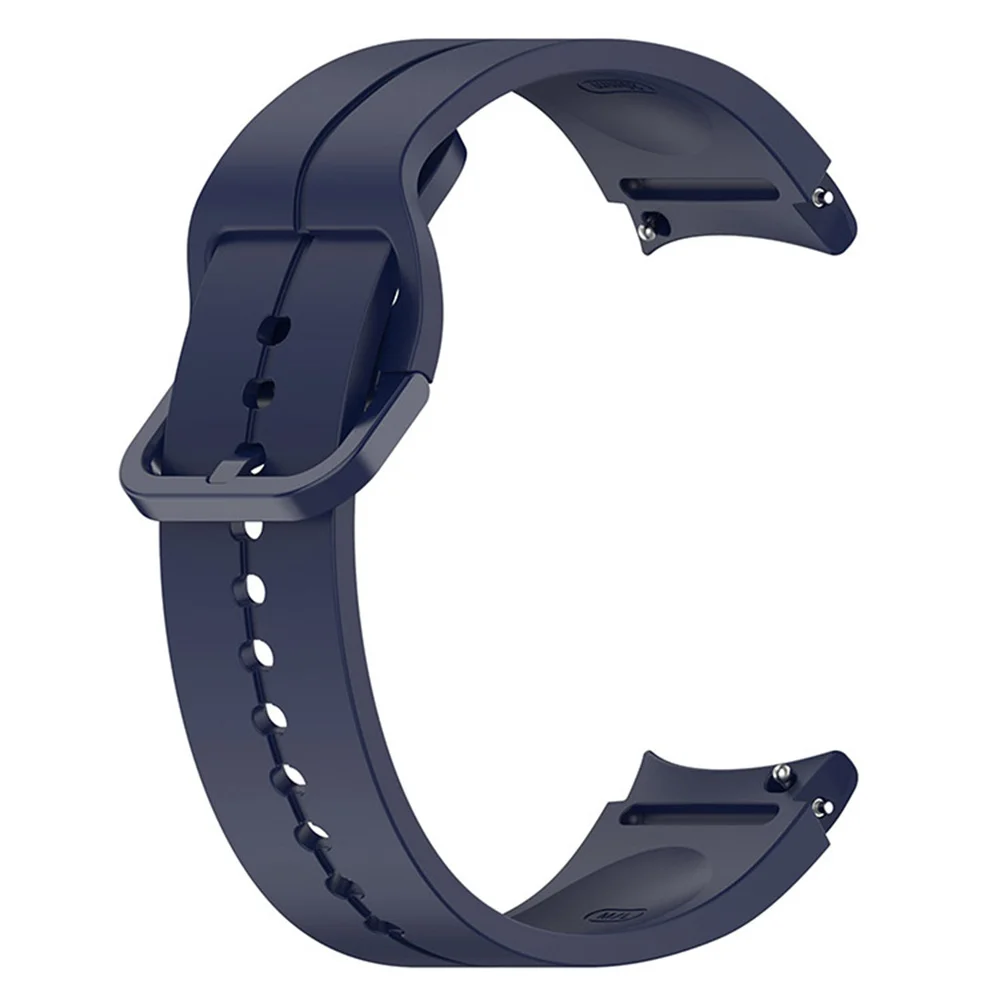 20Mm Silicone Strap For Samsung Galaxy Watch5/4 Fluted Monochrome Bracelet Watch Strap Replacement Accessories