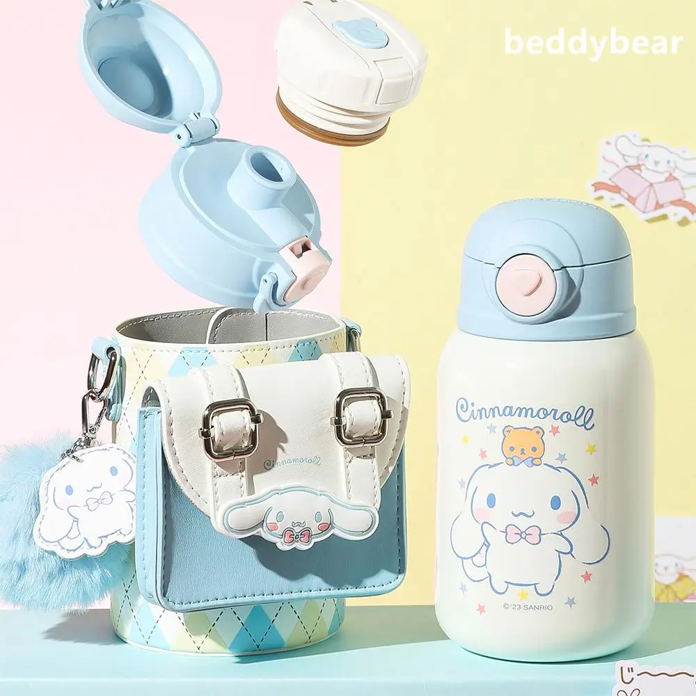 Sanrio Cinnamoroll Pot Belly Cup Thermos Cup Tazza Di Riso Glutinoso-Star Color Kawaii Anime Figure Tazza Di Acqua Fredda Regali Di Fascia Alta