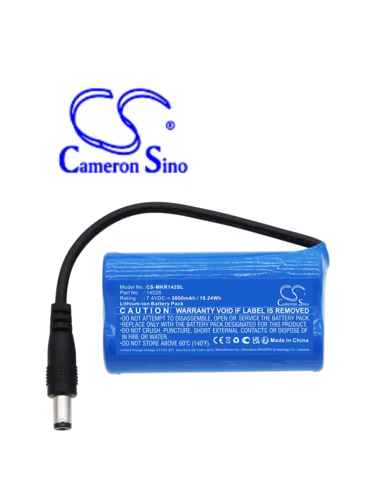 Cameron Sino Robot Programmabili Batteria Per Makeblock 14026 Orion Mbot Ranger Uultimate 2.0 Capacità 2600Mah / 19.24Wh Blu
