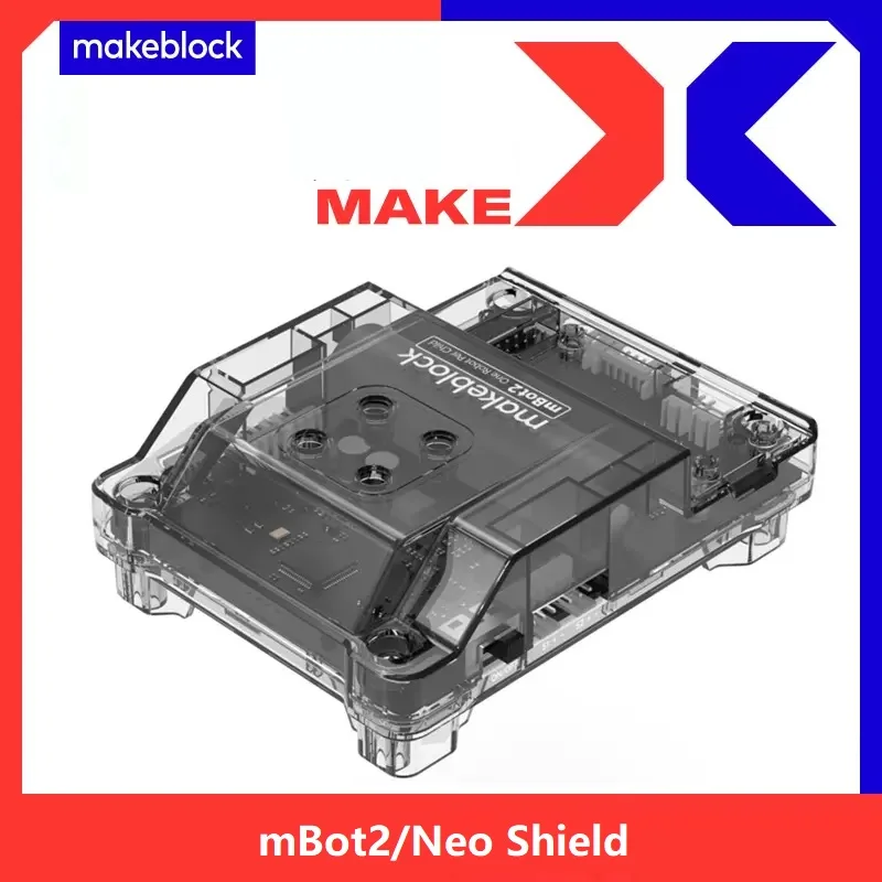 Makeblock Mbot2 Shield Electronics Chasis Per Mbot Neo Con Batteria Integrata, Alimentatore Per Cyberpi