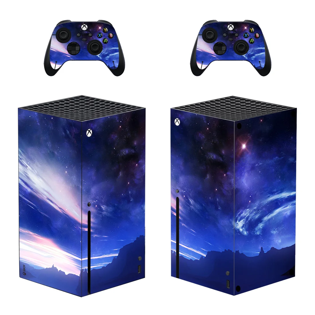 Adesivo Skin Science Style Xbox Series X Per Console E 2 Controller Decal Skin Protettive In Vinile Stile 1