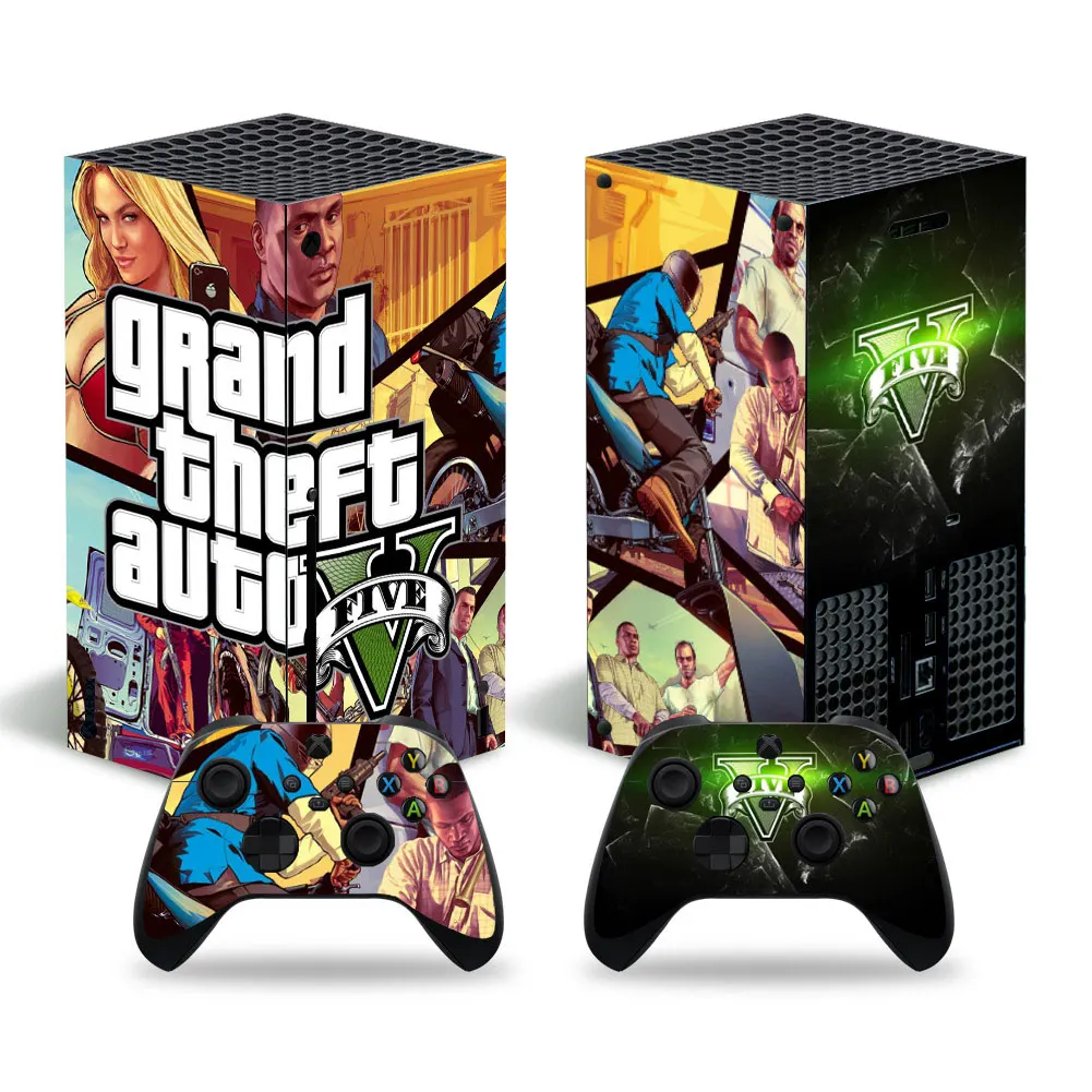 Cover Per Decalcomanie Con Adesivo Skin Stile Grant Per Console Xbox Series X E 2 Controller Xbox Series X Skin Sticker Viny
