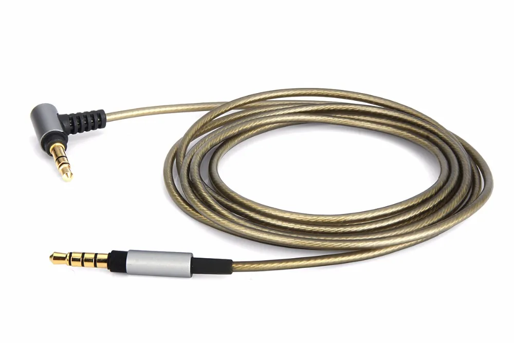 4Ft/6Ft Sostituisci Aggiornamento Cavo Audio Placcato Argento Per Cuffie Denon Ah-Mm300 Ah-Mm200 Focal Bathys Thinksound On2 On1