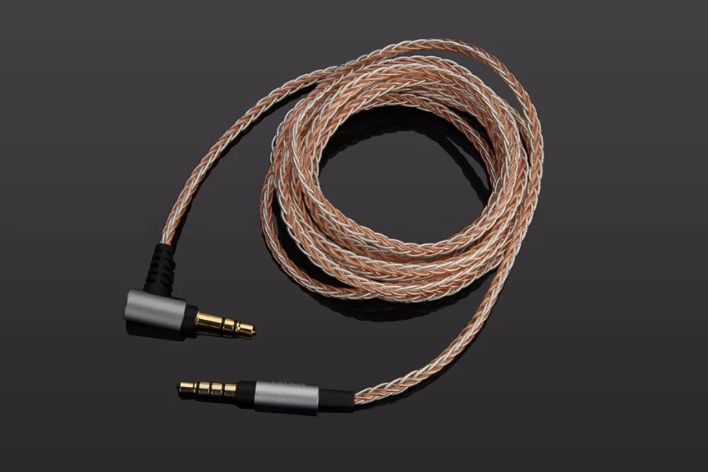 Cavo Audio A 8 Core Da 4 Piedi/6 Piedi Per Audio Technica Ath-Pro5Mk3 Dwl770 770R Dwl500 500R Focal Bathys Thinksound On2 On1 Cuffie