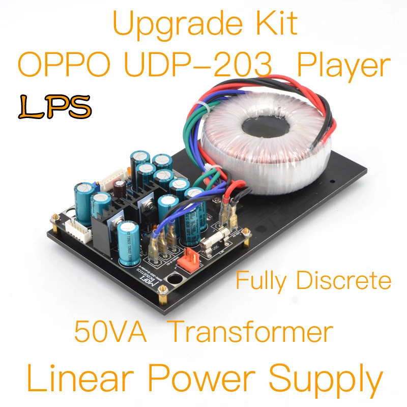 Corredo Lineare Di Aggiornamento Dell'Alimentazione Elettrica Del Giocatore Di Udp-203 Del Oppo Di Mofi-Mod (Edizione Standard)