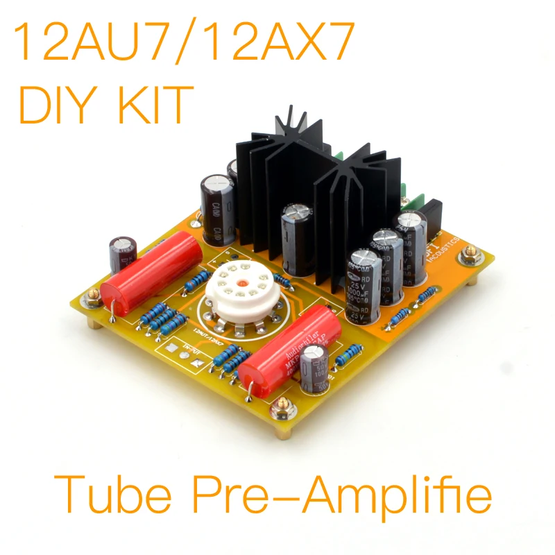Mofi-L1.12Au7/12Ax7-Tube Pre-Amplifie-Kit Fai Da Te