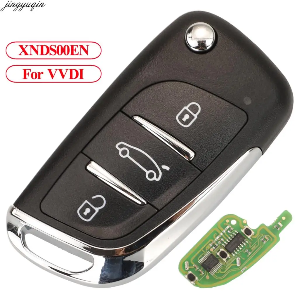 Jingyuqin Xhorse Xnds00En Vvdi Telecomando Senza Fili Per Citroen Ds Per Vvdi 2 Mini Car Key Tool Styling 3 Pulsanti Universali