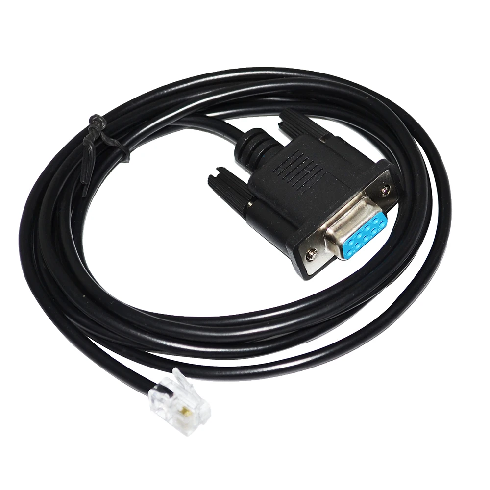 D-Sub 9 Pin 9 P Db9 Femmina A Rj9 Rj10 Rj11 4P4C Spina Rs232 Cavo Di Comunicazione Seriale, Rj9 Rj11 A Com Db9 Femmina Collegare Kable