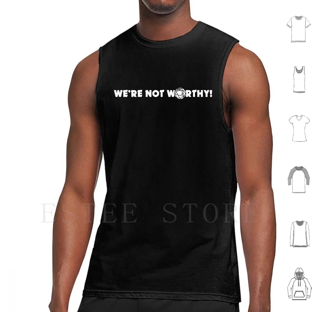 "Non Siamo Degenti! "Canottiere Di Design Canottiere Waynes World Wayne Bell Garth Algar Mike Myers Dana Carvey Non Erano