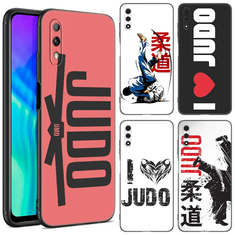 Judo I Love Judo Custodia Per Telefono Per Honor 7A 8A 9X Pro 8 10X Lite 7S 8C 8S 8X 9A 9C 10I X6 X7 X8 X9 X40 Gt Soft Tpu Cover Nera