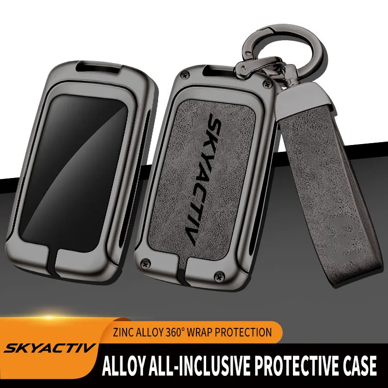 Portachiavi Per Auto In Lega Di Zinco Skyactiv Per Mazda 3 2 6 Cx3 Cx5 Cx30 Cx8 Cx9 Mx5 Protezione Per Telecomando Per Mazda Skyactiv Key Cover