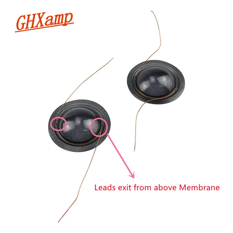 Ghxamp 28Mm Tweeter A Cupola Bobina Vocale Traslucida Per Dynaudio Hivi Morel Ecc.