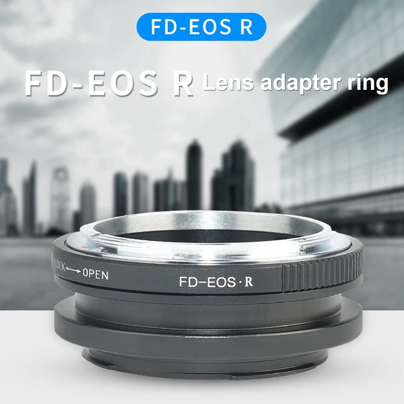 Anello Adattatore Per Obiettivo Fd-Eosr Per Obiettivo Canon Fd A Canon Eosr Rf