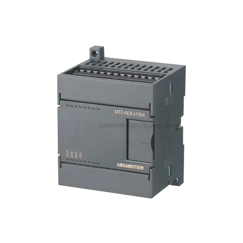 Amsamotion Mt2-Am8 Mt2-Ae8 Modulo Di Acquisizione Da Analogico A Ethernet 8Ao Per S7 Modbus Tcp Rtu Smart200/300/1200/Fx5U Plc Rs485 Rj45
