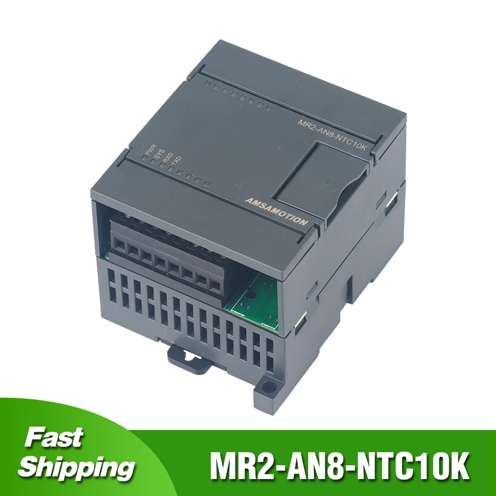 Mr2-An8-Ntc10K Modulo Di Temperatura Ethernet Rs485 Controllo Ntc A 8 Vie Per Smart200/300/1200/Fx5U Supporto Plc Seriale S7 Modbus Tcp Mc