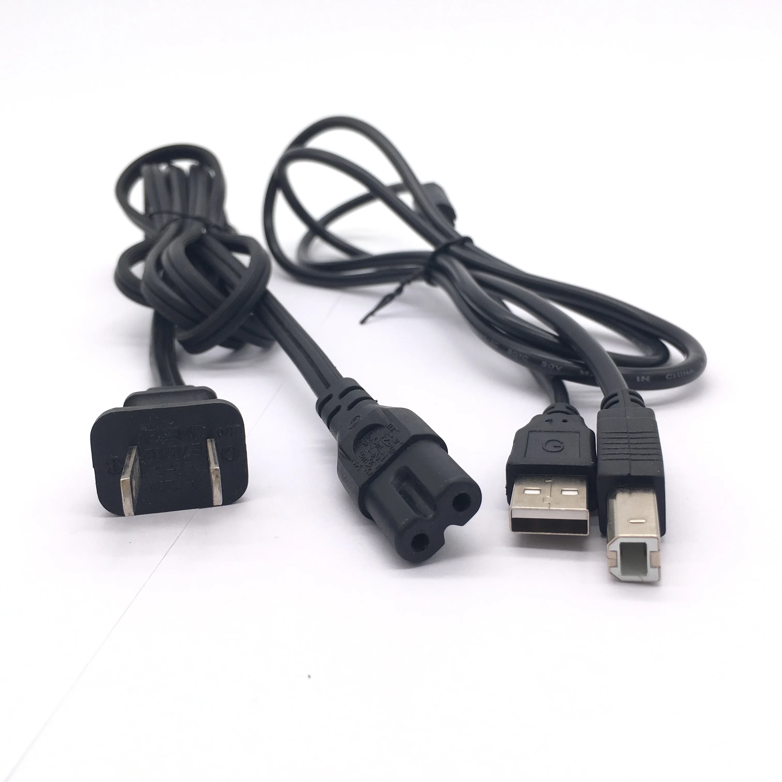Cavo Usb Cavo Di Alimentazione Stampante Per Canon Pixma Ip2702 Mg7720 Mg6120 Ts9120 Pro-100