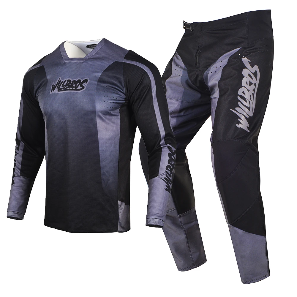 Willbros Motocross Jersey Pants Combo 180 Gear Set Dirt Bike Bmx Mx Bicycle Riding Tuta Da Corsa Fuoristrada