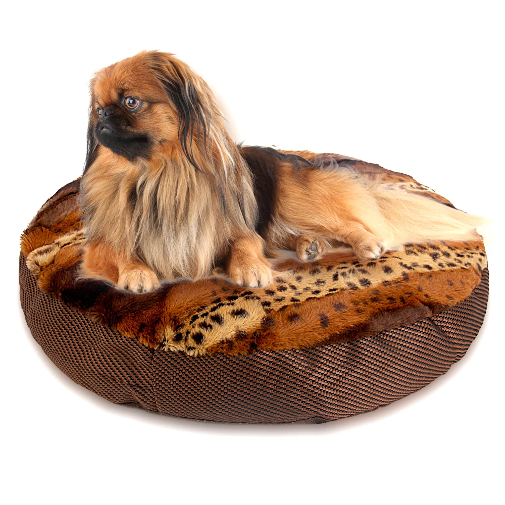 Spedizione Gratuita Super Soft Warm Pet Bed Grano Del Leopardo Puupy Cane Cat Dog Kennel Peluche Mat Nuovo Cane Di Casa Fashion Design Pet Forniture
