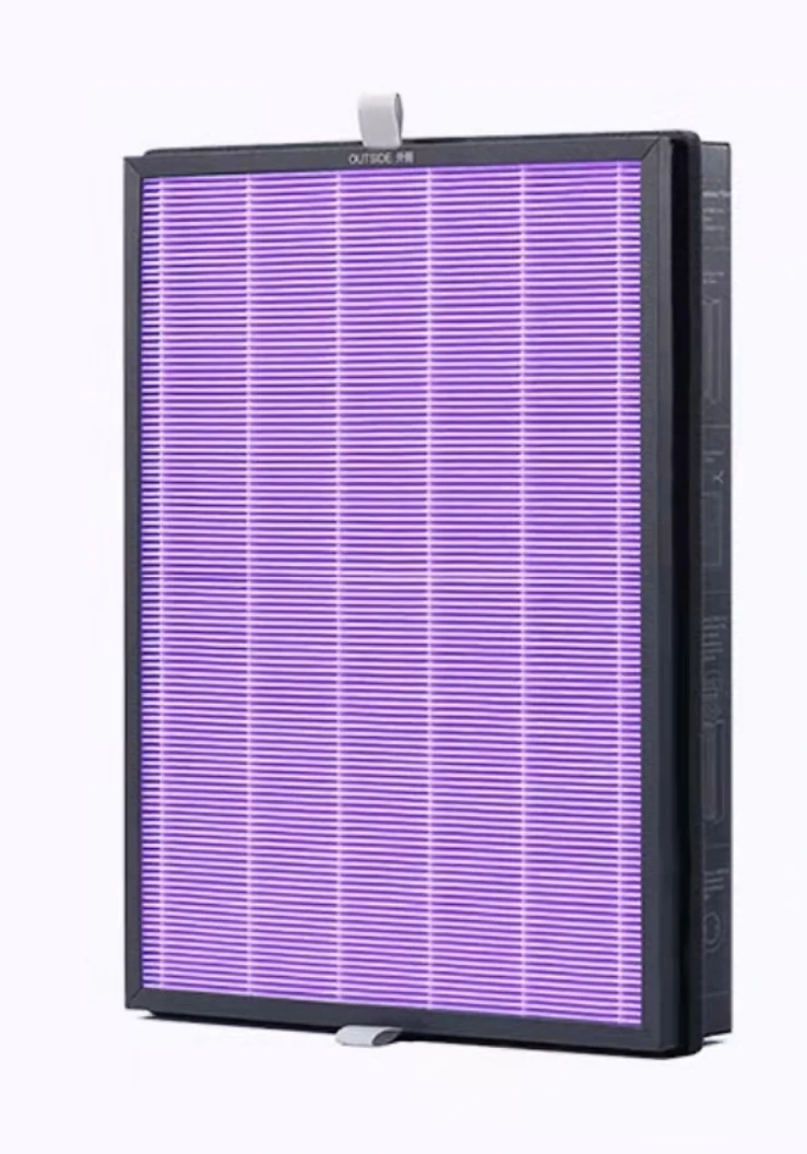 Elemento Filtrante Deodorante A Carbone Attivo Con Filtro Composito A Rete Filtrante 390*297*70Mm Per Xiaomi Smartmi Replace Sostituisci
