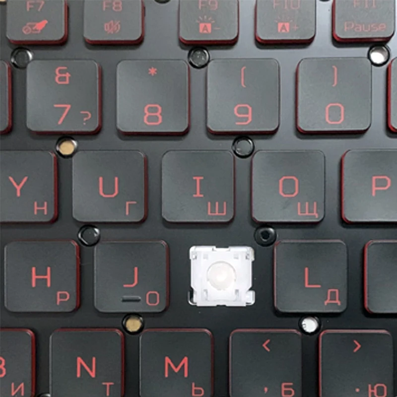Chiave Di Ricambio Keycap Per Acer Predator Helios 300 Ph315-52 315-53 Serie 317-53 Tastiera E Clip Per Laptop Della Federazione Russa