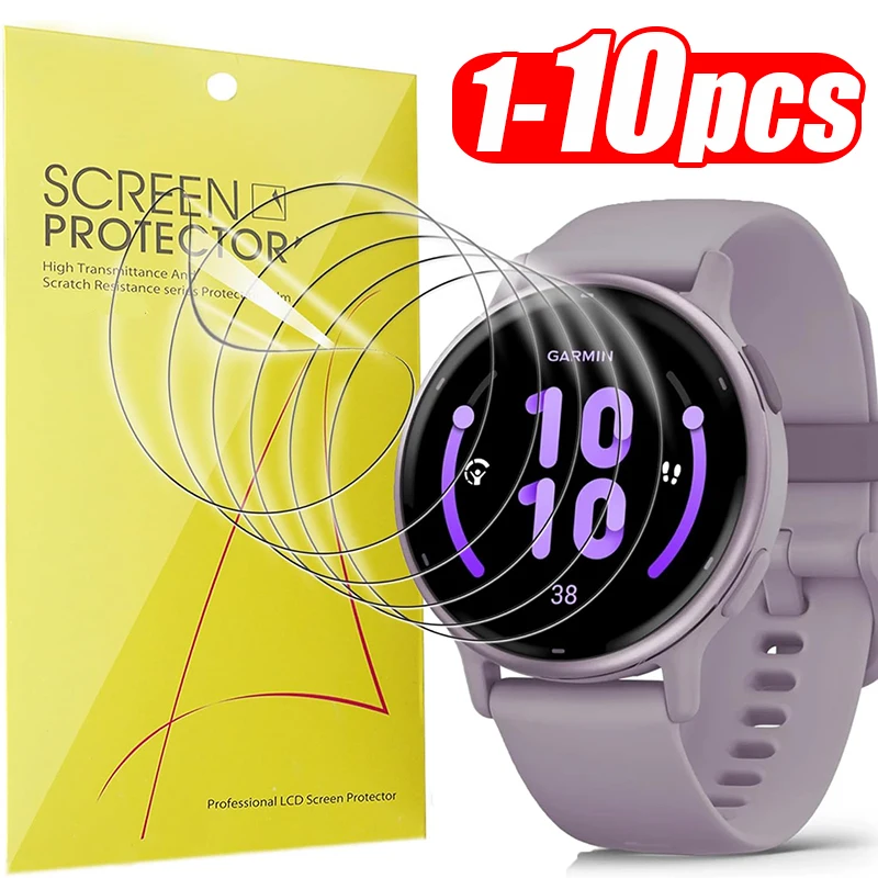 Pellicola Protettiva Completa Trasparente Morbida Per Garmin Vivoactive 5 Sports Watch Pellicola Idrogel Proteggi Schermo Per Garmin Vivoactive 5
