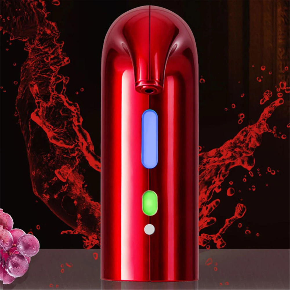 Ricarica Usb Aeratore Per Vino Dispenser Decanter Auto Elettrico Decanter Per Vino Aeratore Versatore Per Vino Rosso Decanter Strumenti Da Bar Portati