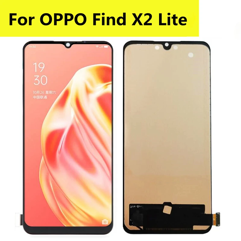 Tft Da 6.4 Pollici Per Oppo Find X2 Lite 5G Global Cph2005 Display Lcd Touch Panel Digitizer Assembly Sostituzione
