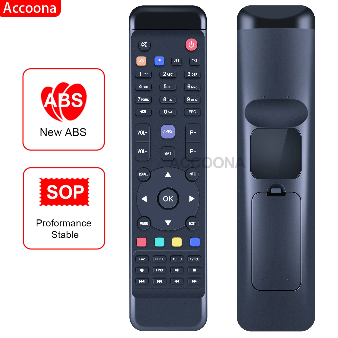 Telecomando Per Icone Vogue One, Max, Pro Tiger I400 Pro I500 I700 Gogo Iptv