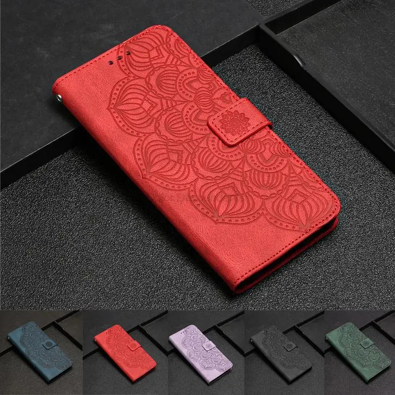 Per Samsung A30 Flip Case Leather 360 Protect 3D Mandala Wallet Book Cover Per Samsung A30 Case Samsung A30 6.4 "Cover Per Telefono