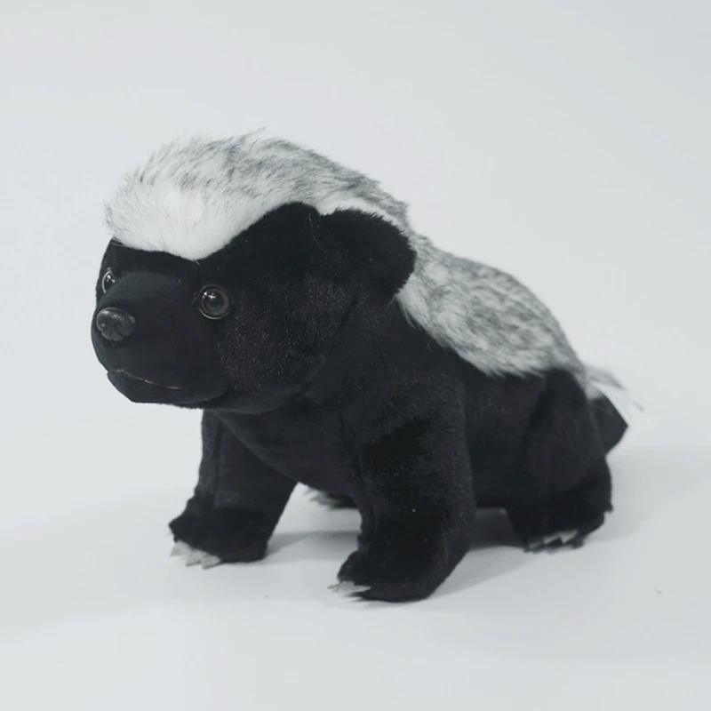 Honey Badger High Fidelity Ratel Cute Plushie Skunk Peluche Animali Realistici Simulazione Bambola Di Pezza Kawai Toy Regali Per Bambini