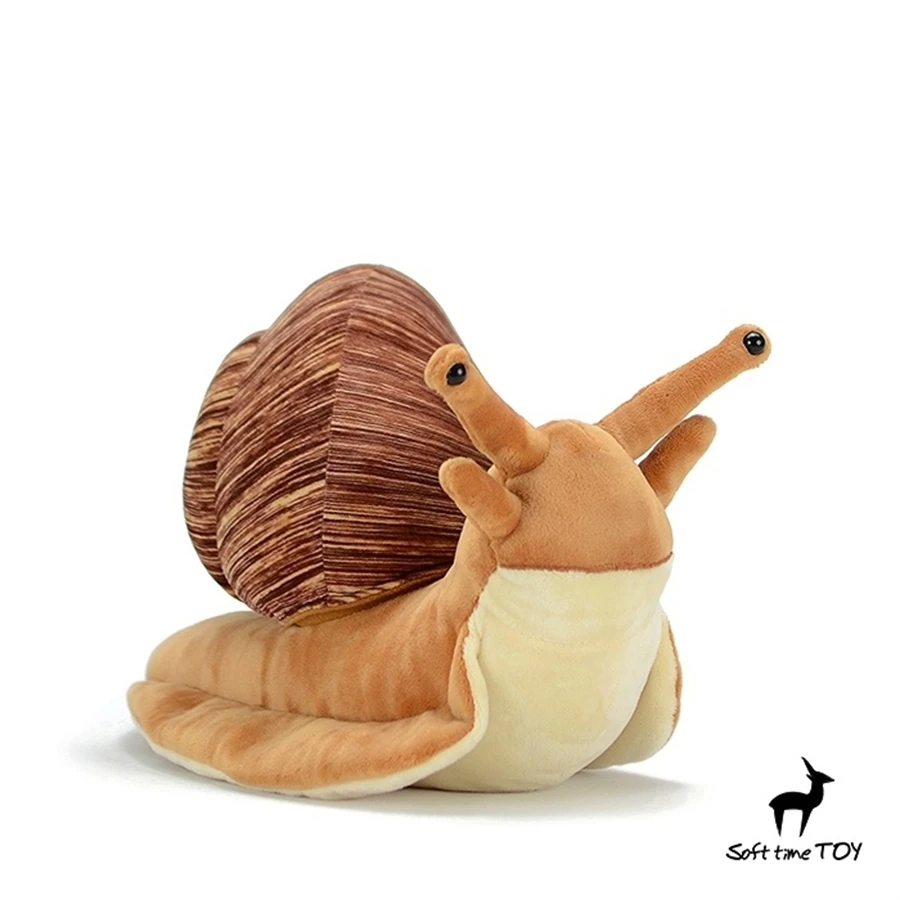 Lumaca Alta Fedeltà Anime Plushie Escargot Peluche Animali Realistici Simulazione Bambola Di Pezza Kawai Giocattolo Per Bambini