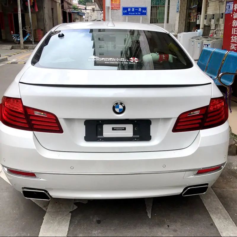 For Bmw F10 F18 High Quality Abs Material Car Rear Wing Primer Rear Spoiler For Bmw M5 520I 528I 535I 530I 525I Spoilers