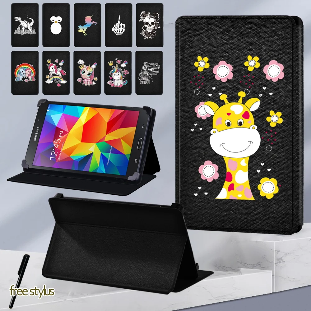 Custodia Per Tablet Per Samsung Tab 2/Tab 3 10.1 P5200/Tab 4 10.1/Tab 4 7.0 Sm-T230 T231 Custodia Protettiva In Pelle Folio Antipolvere