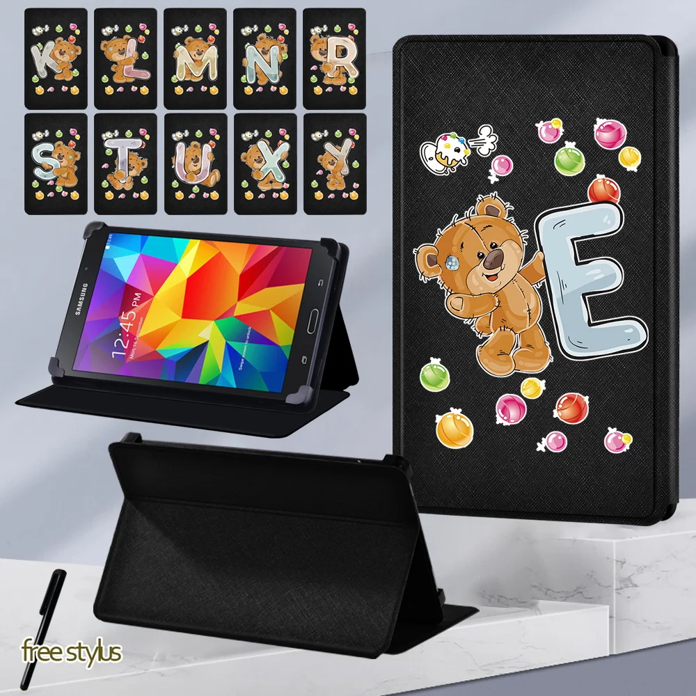 Custodia Per Tablet Per Samsung Tab 2/Tab 3 10.1/Tab 4 10.1/Tab 4 7.0 Sm-T230 T231 Custodia In Pelle Supporto Regolabile Dimensioni Custodia Protettiv