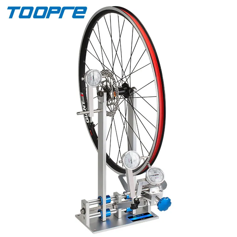 Toopre Original Professional Mtb Road Bike Wheel Truing Stand Cerchi Supporto Di Correzione Supporto Di Calibrazione Per Bicicletta