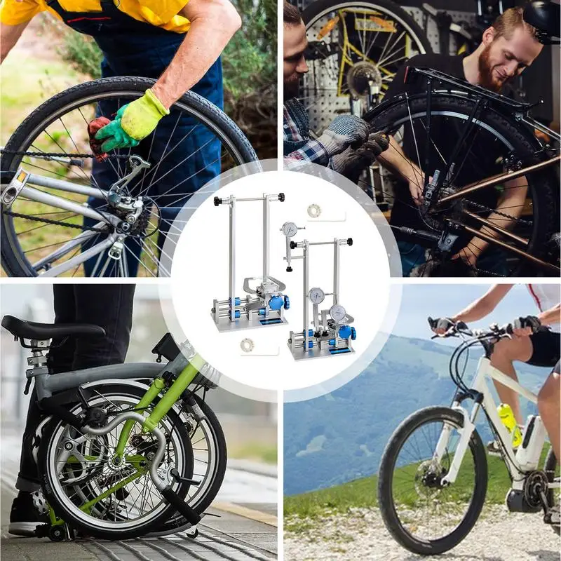 Cavalletto Per Bici Cerchi Per La Regolazione Della Ruota Della Bicicletta Strumento Di Manutenzione Professionale Strumento Per La Riparazione Della 