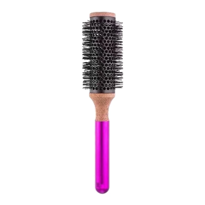 Per Dyson Round Comb Hair Styling Spazzola Per Capelli Pettine Capelli Ricci Round Barrel Hair Comb Salon Styling Tool Manico In Metallo