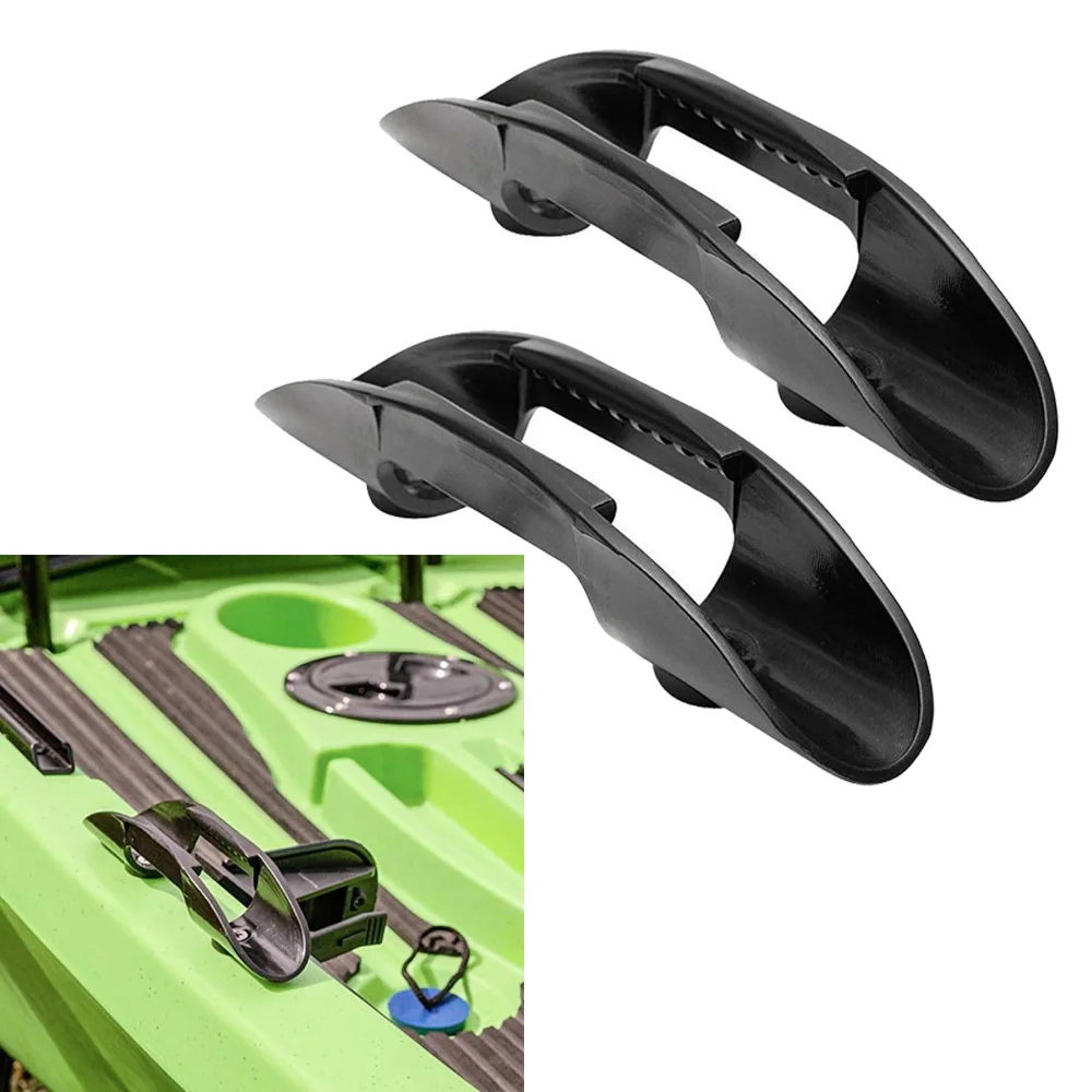2 Pezzi Kayak Canoa Paddle Holder Clip Kayak Paddle Keeper Senza Vite
